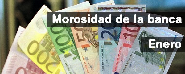 La morosidad de la banca se mantiene en enero en el 12,54_