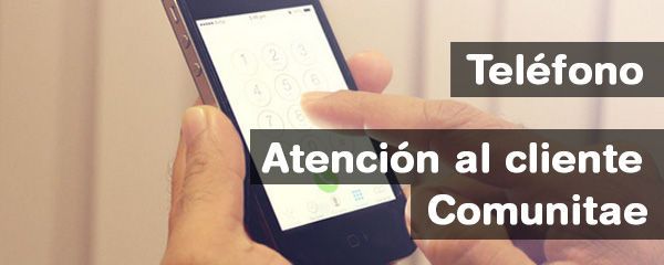Teléfono atención al cliente Comunitae